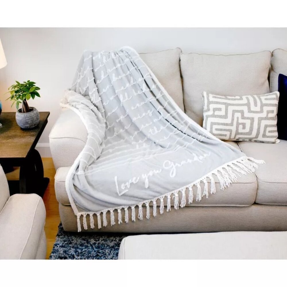 Pavilion Gift Company Love You Grandma 50" x 60" Inspirational Plush Blanket‎